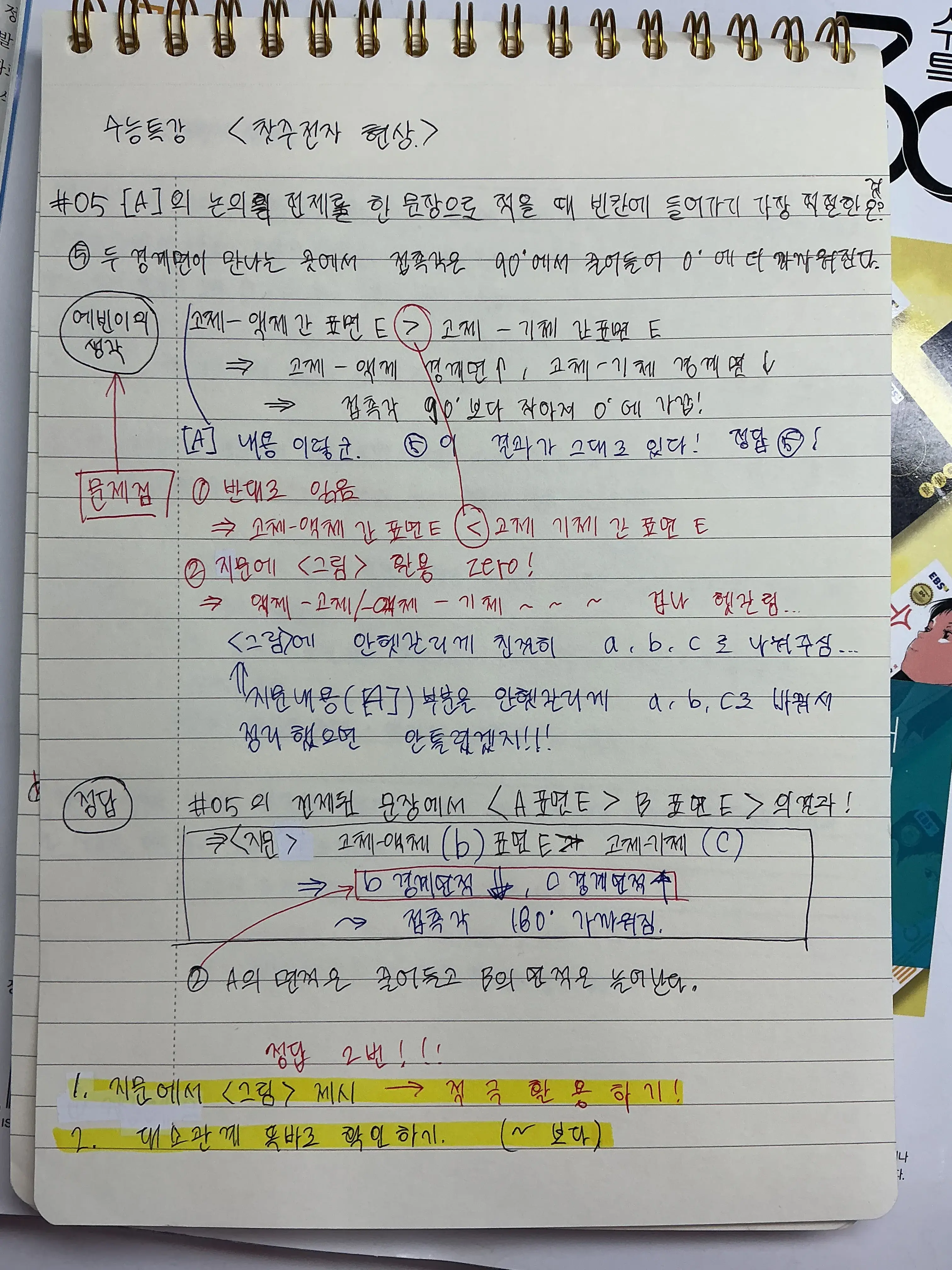 사윤국어 사고 과정 진단 노트 — 지문 단위 분석
